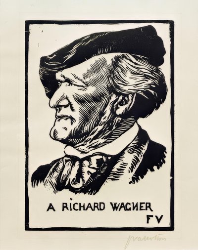 En Richard Wagner av Felix Edouard Vallotton