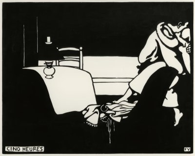 Fem timmar av Felix Edouard Vallotton