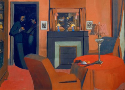 Det röda rummet av Felix Edouard Vallotton