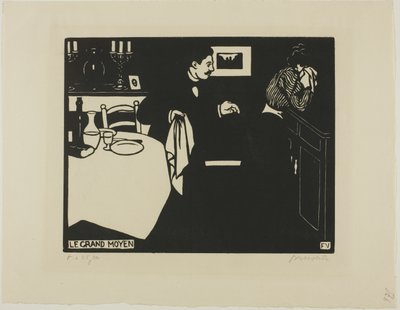 Extreme Measure, tallrik sex från Intimacies av Felix Edouard Vallotton