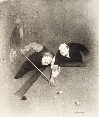 För LEscarmouche: The Bores, 1898 av Felix Edouard Vallotton