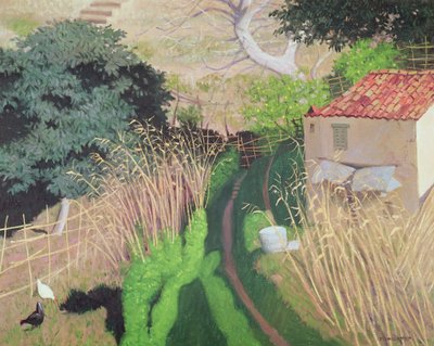 Hus och vass, c.1921-24 av Felix Edouard Vallotton