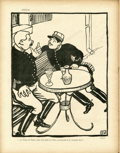 Illustration av Felix dit Vallotton av Felix Edouard Vallotton