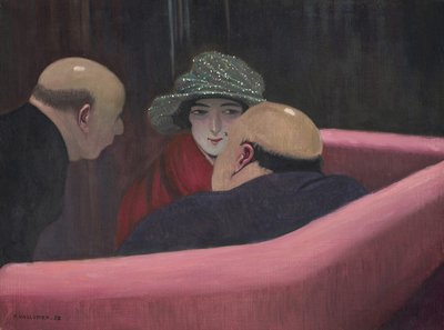 Den kyska Suzanne, 1922. av Felix Edouard Vallotton
