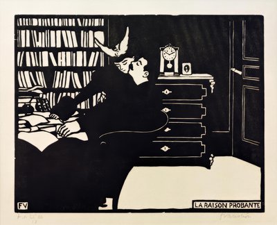 Den övertygande anledningen av Felix Edouard Vallotton