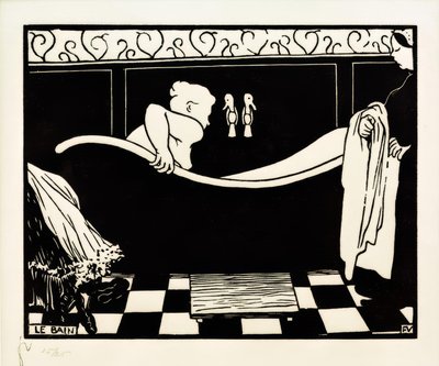 Badet av Felix Edouard Vallotton