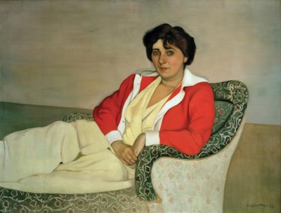Den röda tröjan av Felix Edouard Vallotton