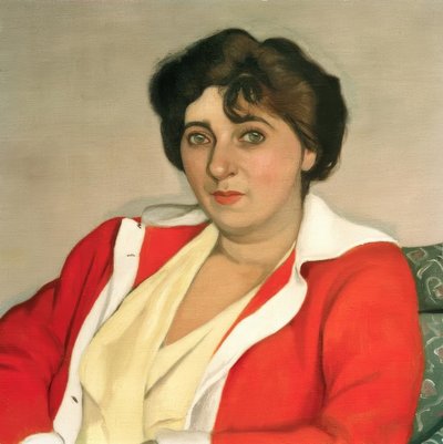 Den röda tröjan av Felix Edouard Vallotton