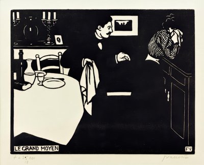 Den stora vägen av Felix Edouard Vallotton