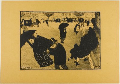 Duschen av Felix Edouard Vallotton