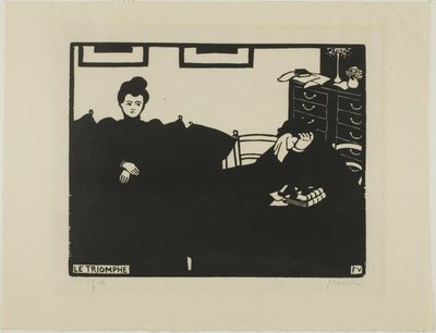 The Triumph, tallrik två från Intimacies av Felix Edouard Vallotton