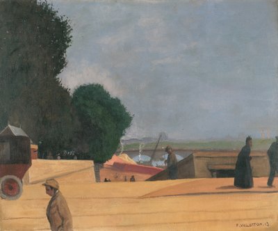 Infarten till Alma-bron av Felix Edouard Vallotton