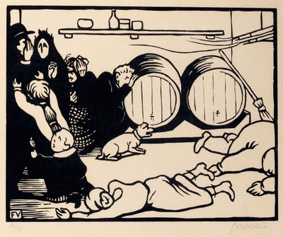 Detta är krig, 1915-16 av Felix Edouard Vallotton