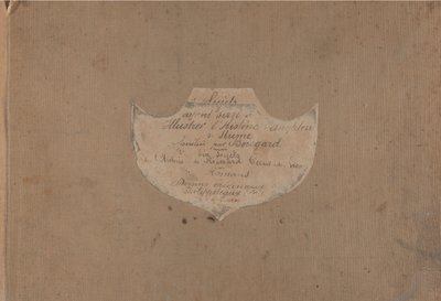 Album med 107 förberedande ritningar för att illustrera David Humes History of England, ca. 1853. av Felix Henri Emmanuel Philippoteaux
