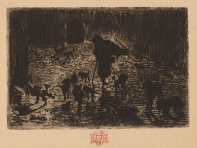 swedish av Felix Hilaire Buhot