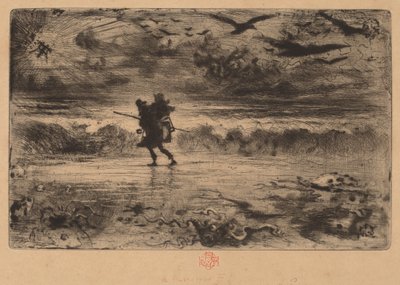 Marinmålaren av Felix Hilaire Buhot