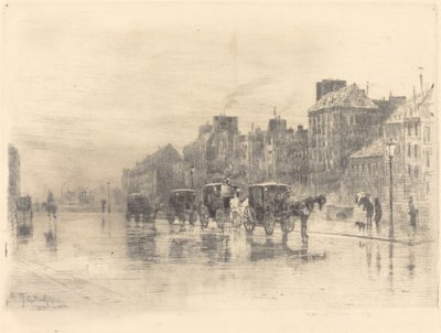 Vintermorgon på Quai de l