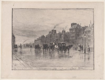 Vintermorgon på Quai de l