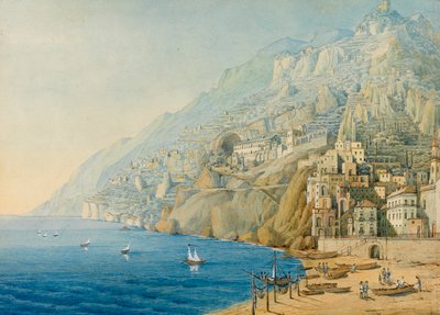 Amalfikusten, 1839. av Felix Mendelssohn Bartholdy