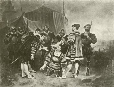 Slutet gott allting gott. Akt IV-Scen III (gravyr) av Felix Octavius Carr Darley