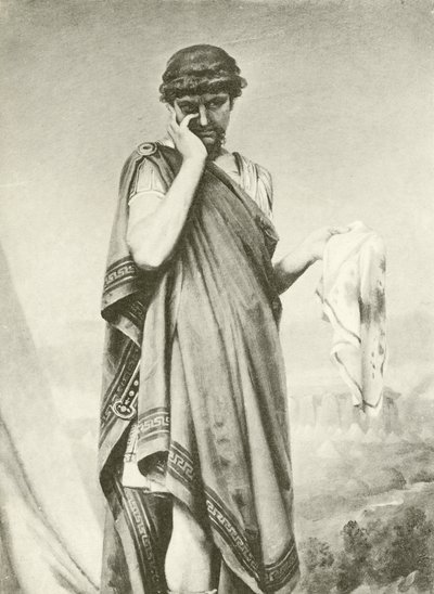 Cymbeline. Akt V-Scen I (djuptryck) av Felix Octavius Carr Darley