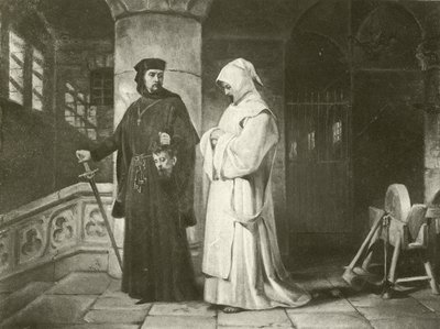 Mått för mått. Akt IV-Scen III (djuptryck) av Felix Octavius Carr Darley