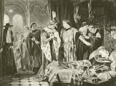 Andra delen av Henrik VI. Akt III-Scen II (gravyr) av Felix Octavius Carr Darley