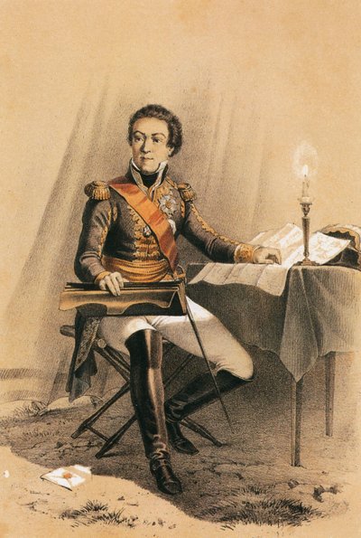 Marskalk Berthier av Felix Philippoteaux