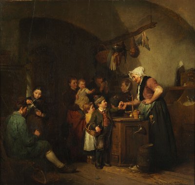 Inne i bybutiken av Felix Schlesinger