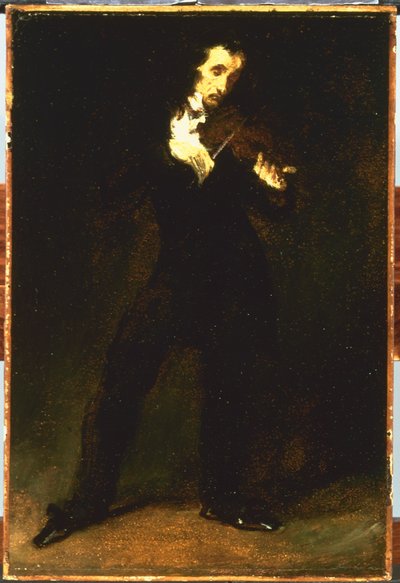 Paganini av Ferdinand Victor Eugene Delacroix