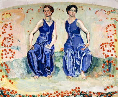 The Sacred Hour  av Ferdinand Hodler