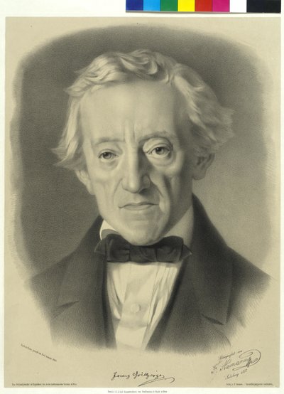 Franz Grillparzer av Ferdinand Axmann