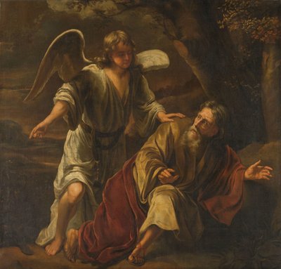 Biblisk scen av Ferdinand Bol (attributed to)