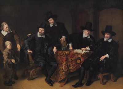 Föreståndarna för leprasjukhuset av Ferdinand Bol