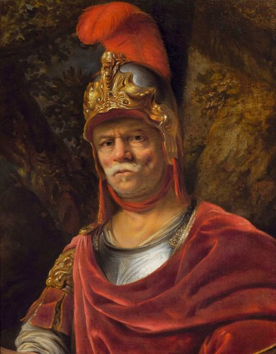 Man med gyllene hjälm (Mars) av Ferdinand Bol