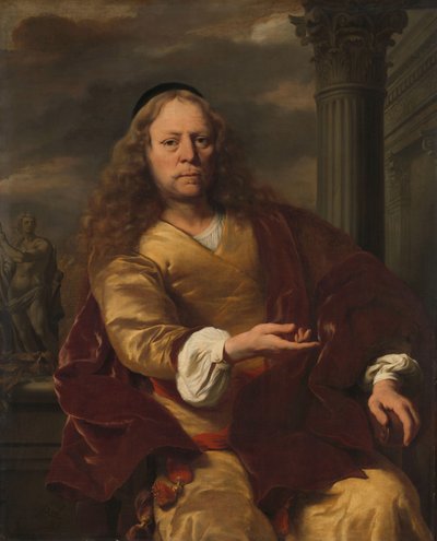Porträtt av en man av Ferdinand Bol