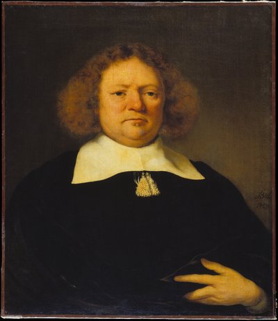 Porträtt av en man av Ferdinand Bol