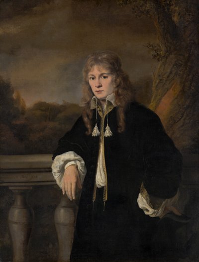 Porträtt av en ung man, troligen Louis Trip Jr. (1638-1655) av Ferdinand Bol