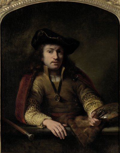 Självporträtt, 1653. av Ferdinand Bol
