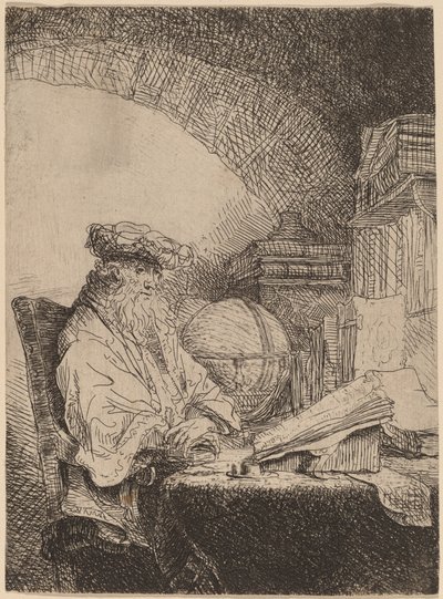 Astrologen av Ferdinand Bol