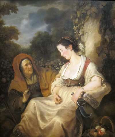 Vertumnus och Pomona av Ferdinand Bol