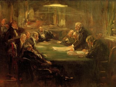 Styrelsemöte av Ferdinand Brutt
