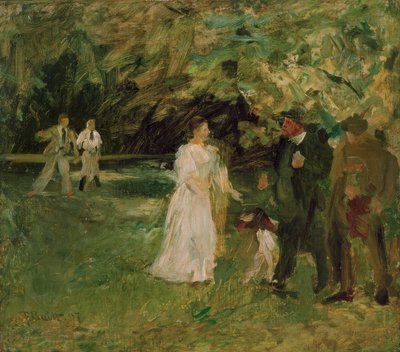 Samtal i parken av Ferdinand Brutt