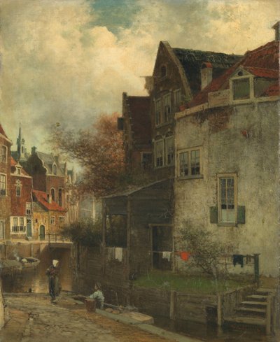 Stadsbild av Ferdinand Carl Sierich