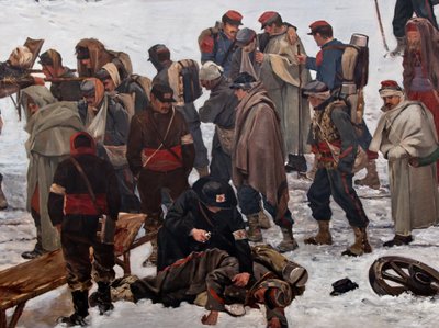 Bourbaki Panorama von Ferdinand & Castres Edouard (1838-1902) Hodler