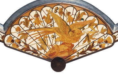 Detalj av en bordsspegel, Maison Giroux, c.1880 av Ferdinand Duvinage