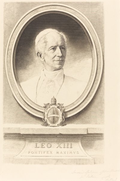 Leo XIII av Ferdinand Gaillard
