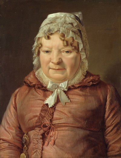 Kapten von Stierle-Holzmeisters mor av Ferdinand Georg Waldmüller
