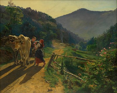 Rosornas tid av Ferdinand Georg Waldmüller