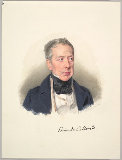Prins Rudolph Joseph av Colloredo-Mansfeld av Ferdinand Georg Waldmüller